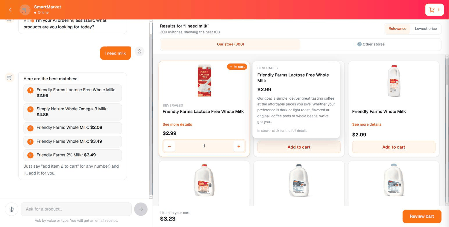 Products come back, with prices